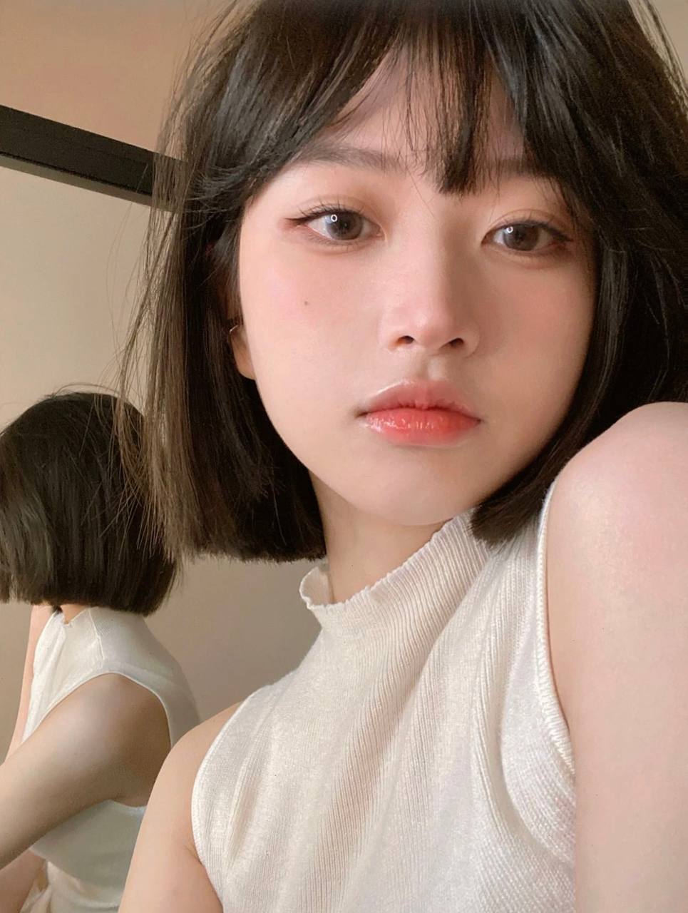 莫雪儿 素颜 Polas 模卡 1